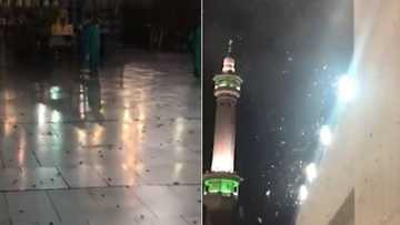 Saudiyya: Wasu mayun bakaken fari sun mamaye harami a garin Makkah, hotuna