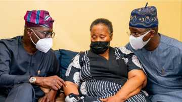 Sanwoolu, Abiru visit family of Brigadier General Olayinka