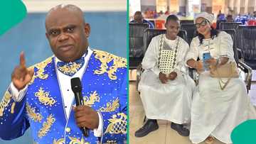 Video shows autistic man Aboy Chibuzor walking into OPM church with new wife: "See swag na"