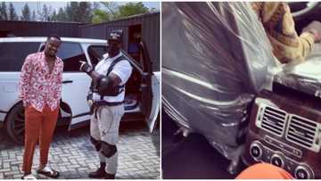 Nollywood actor Zubby Michael becomes Range Rover owner, shows off the interior in new video