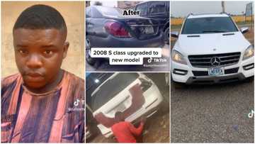 Mercedes Benz ML 350 2008 upgraded to 2013 model: 3 times Nigerians modified their cars with cool facelifts