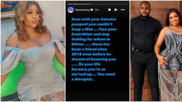 “He's been a friend since 2012”: Actress Iheme Nancy reacts to Sandra Iheuwa's claim of sleeping with ex-hubby