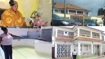 Wealthy female native doctor who lives in a N146m house shows off her fine place, she makes N1.8m daily