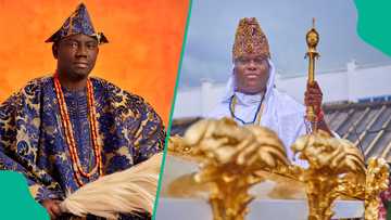 Alaafin of Oyo breaks silence on rumoured feud with Ooni of Ife, video goes viral
