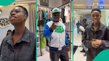 Peller visits Zlatan Ibile's cloth store, asks to see the owner of the business, clip trends