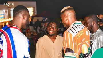 Fans in awe as Victor Osimhen scores 4 goals playing with Obafemi Martins in Lagos, video