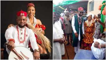 Tears as man dies days after glorious wedding to beautiful bride in motor accident, wife is presently pregnant (photos)