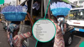 Bride price list of pure water seller causes outrage online: "Are they selling her?"