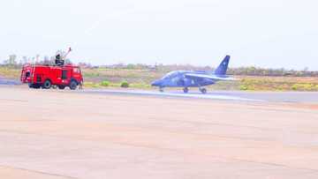 Bidiyo: NAF ta lalata cibiyar sufurin kungiyar Boko Haram, an kashe dumbin mayaka