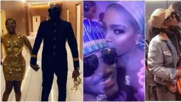 When the going was good: 5 romantic videos showing moments Annie and 2baba were the perfect couple