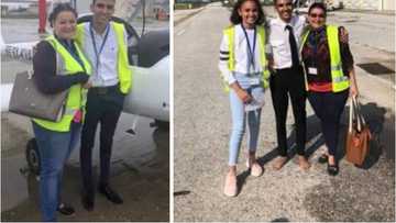 Mahaifiyarshi ta sayar da gidanta don ganin yayi karatu, yanzu ya matukin jirgin sama mafi kankanta a Ingila