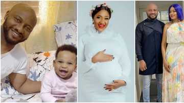 May God judge you both: Yul Edochie's 1st wife reacts as he unveils son with 2nd wife actress Judy Austin