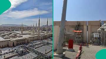 An kai hari wajen da ya shafi masallacin Annabi SAW a Madina