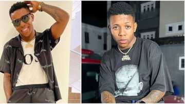Thank God you be Small Doctor: Reactions as singer reveals he wants to date girls who will beat him up