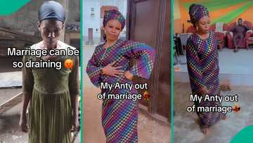 Nigerian woman's transformation after leaving her husband's house gets attention online