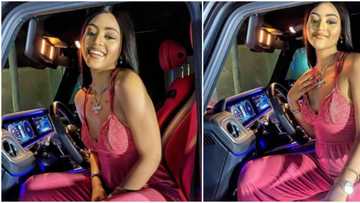I lack nothing - Actress Regina Daniels says as she shares sultry photos