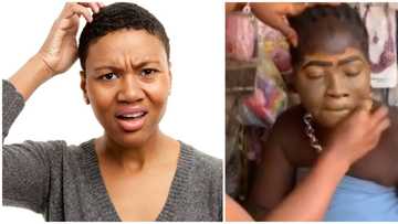 Makeup transformation: Beautician using bright foundation on dark-skinned client sparks reactions