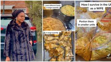 "My trick": Married Nigerian lady in UK shares how she survives by breaking her food into smaller units