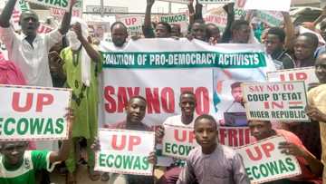 Juyin Mulki: Yan Nijar Mazauna Kano Sun Yi Zanga-Zangan Goyon Bayan Bazoum, Sun Tura Sako Ga ECOWAS