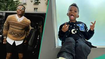 Wizkid's son Zion celebrates him on his 34th birthday, fans react: "He should release the album"
