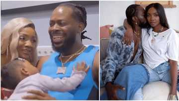 Father's Day: Simi shares adorable family video of her, Deja and AG Baby, thanks hubby for impregnating her