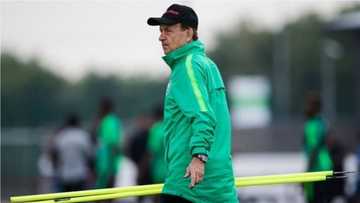 Gernot Rohr reacts to Super Eagles 1-1 draw against Brazil