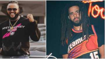 Abeg na: Whitemoney thrown off balance as fan says BBNaija star is slowly replacing US rapper J. Cole