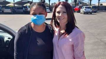 Lady misplaces her phone, honest stranger finds it on car bonnet and returns it safely