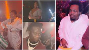 Video as Olamide, Wande Coal, Zlatan, other Nigerian stars dance hard at Eniola Badmus’ all-white party