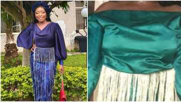 What I ordered: Nigerians amused over ill-fitted dress lady received from tailor