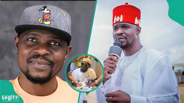 Video of Baba Ijesha being showered with cash by friends sparks reactions