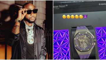 Money spender: Davido splurges millions on new designer wristwatch, shares photo of beautiful timepiece online