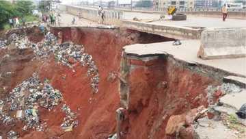 Gwamnatin Buhari ta yafewa MTN haraji, kamfanin zai gyara titin da ya yi raga-raga