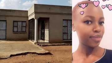 "It took me 10 years": Lady says as she proudly shows off house she built for her mom; many react