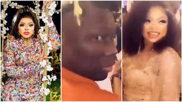 Mompha, DJ Consequence, BBNaija stars storm Bobrisky's star-studded secret birthday party a year after police disrupted his 2019 bash
