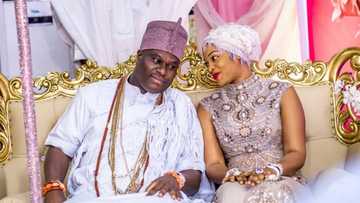 Royal marriage: Deji of Akure meets Ooni of Ife, Olori Naomi, moves to reconcile couple, Nigerians react