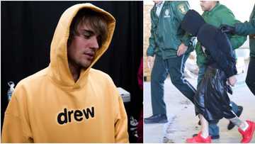 Justin Bieber preaches to fans as he shares photo of time he was arrested by police in broad daylight