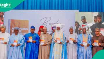 Littafi: Garba Shehu ya tara Gowon, Atiku, Osinbajo, El Rufa'i, Aminu Ado a Abuja