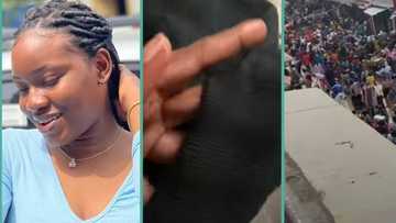 "They cut my bag": Lady who visited Eko market in Lagos warns Nigerians to be careful, video trends
