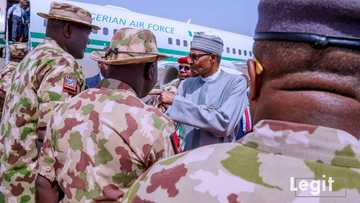 Ina mamakin akwai Boko Haram har yanzu - Buhari a Borno