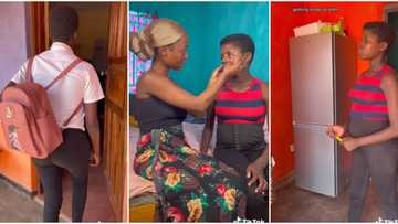 "My responsibility is to love her": Lady proudly flaunts her pregnant teenage daughter, video stirs reactions