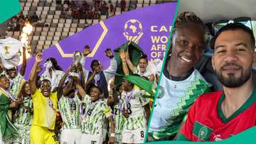 Super Falcons star flaunts boyfriend in Morocco shirt after WAFCON glory