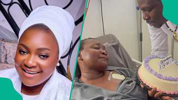 Omije Ojumi: Video of singer's last b'day in hospital fuels speculation, "That's dialysis patch"