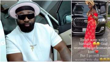 "I go still marry 2nd wife sha": Harrysong informs his wife as he gushes over her on her birthday