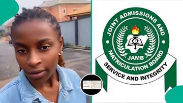 JAMB candidate complains about exam centre and time after seeing her slip, shares screenshot
