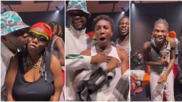 “Na secondary school reunion?” Fans react as Teni, Bella, Ckay join Kizz Daniels to remix RTID, video trends