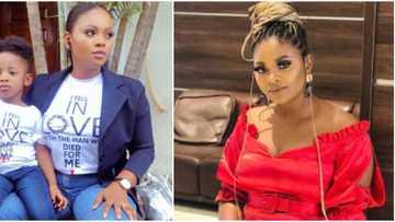 BBNaija 2021: Beautiful photo of Tega and her handsome son surface online as he clocks new age