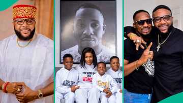 Junior Pope's 1st remembrance: E-Money reaffirms promise to late actor's wife, three sons