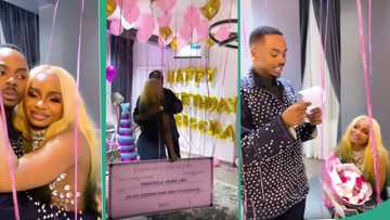 “Happy married life”: Enioluwa surprises Priscy Ojo with Zanzibar trip, other gifts on 23rd birthday