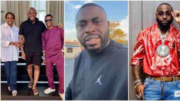 "See our original 001, no stain": Samklef shades Davido as Wizkid visits Tony Elumelu